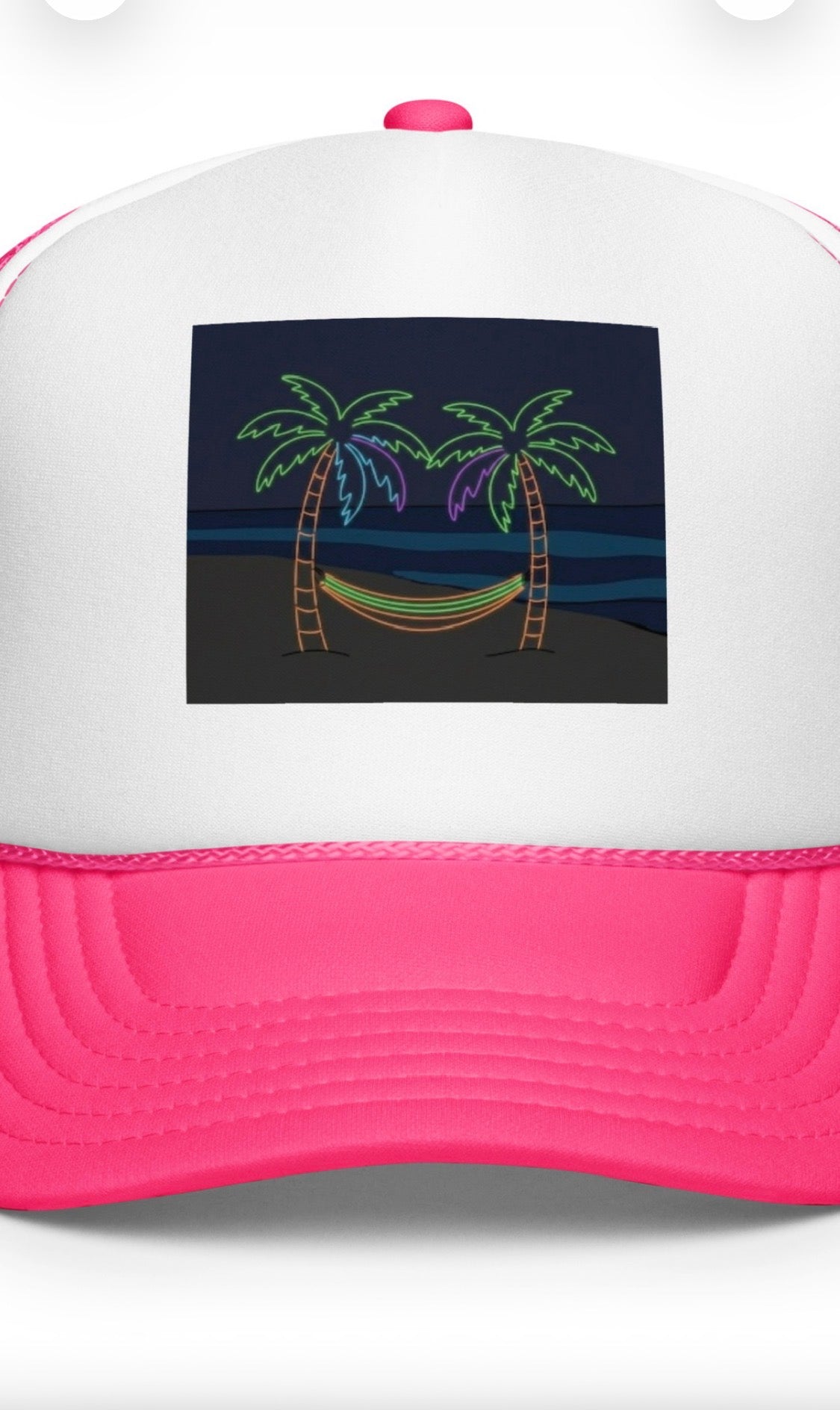 Neon PALMZ Foam Tucker Hat SnapBack