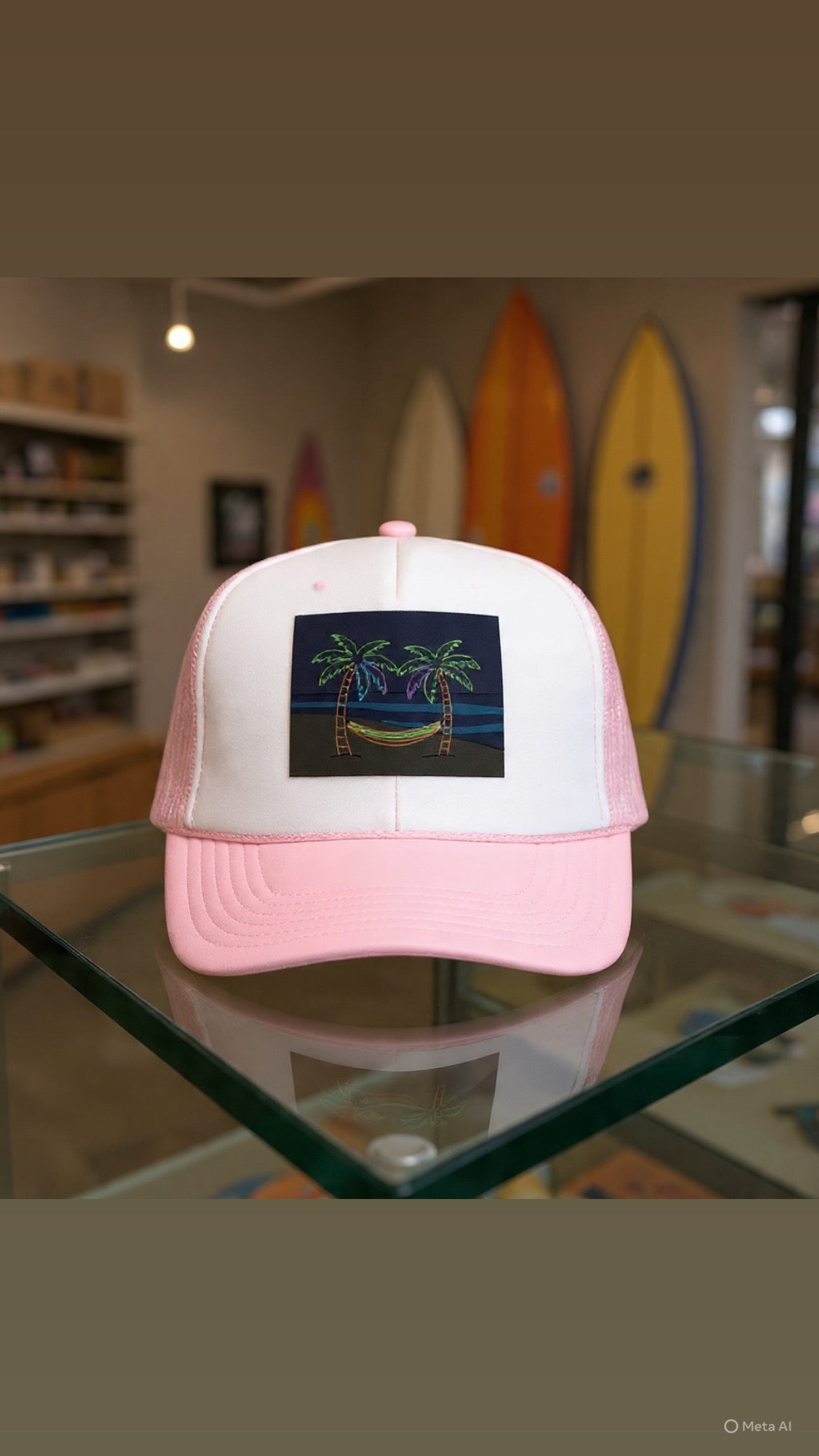 Neon PALMZ Foam Tucker Hat SnapBack