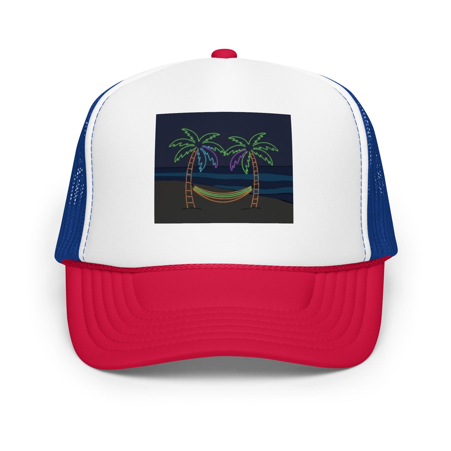 Neon PALMZ Foam Tucker Hat SnapBack