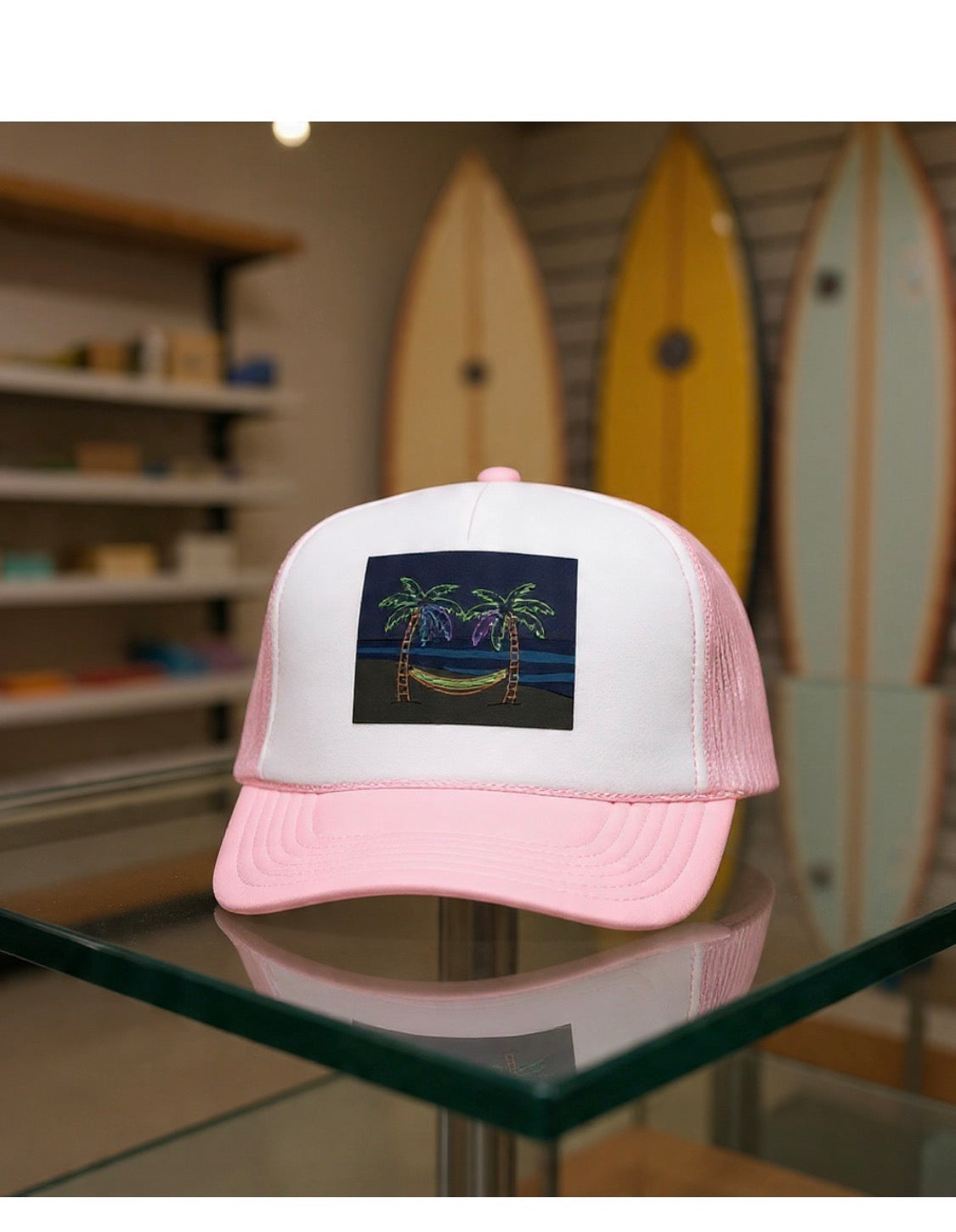 Neon PALMZ Foam Tucker Hat SnapBack